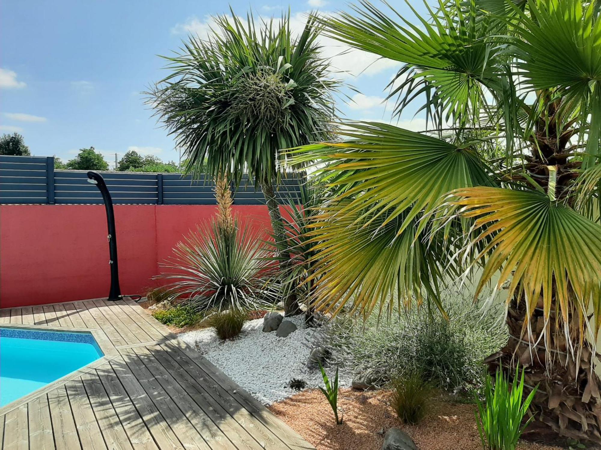 Studio Independant Chez L'Habitant Avec Piscine Et Cuisine Exterieures La Rochelle  Exterior foto